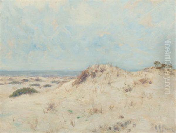 Groton Long Point Dunes Oil Painting by Henry Rankin Poore