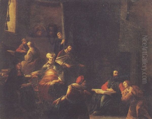 Judas Apres La Trahison Oil Painting by Willem De Poorter