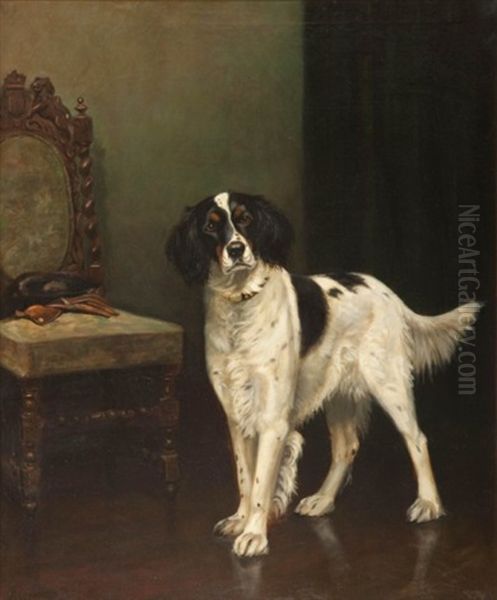 Waiting For Its Master Oil Painting by Alexander Pope