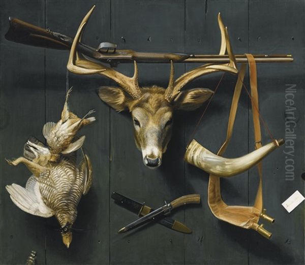 Trophies Of The Hunt Oil Painting by Alexander Pope