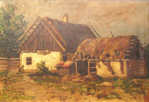 Peasant Household by Alexandru Popp