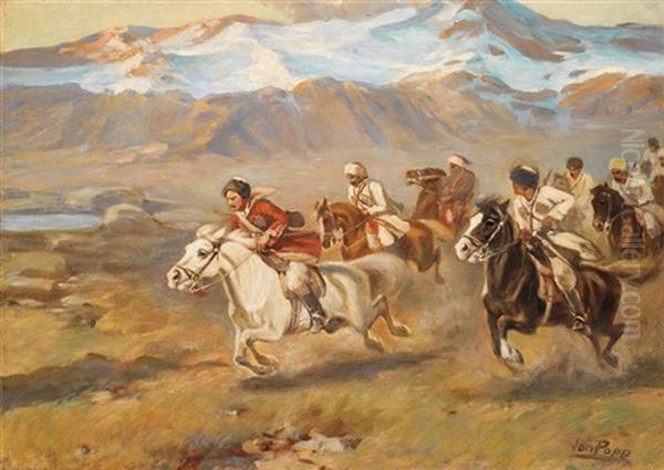 Cavaliers Du Caucase Caucasian Horsemen by Jon Popp