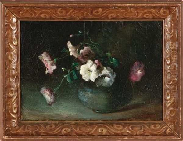 Floral Still Life Oil Painting by Charles Porter