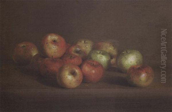 Fourteen Apples Oil Painting by Charles Porter