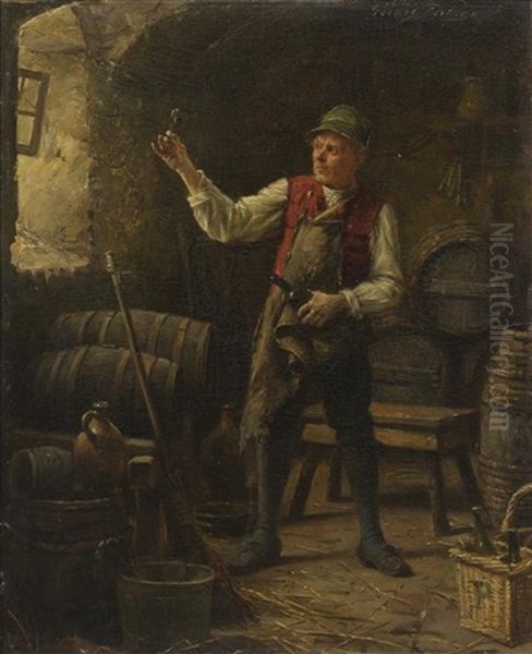 Examining The Claret by Gerard Jozef Portielje