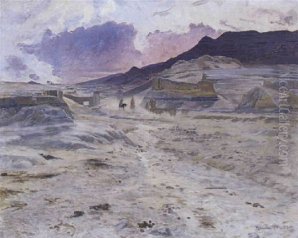 La Porte Du Desert Oil Painting by Maurice Potter