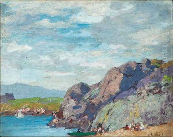 Coastal Scene, Probably Maine Oil Painting by Edward Henry Potthast