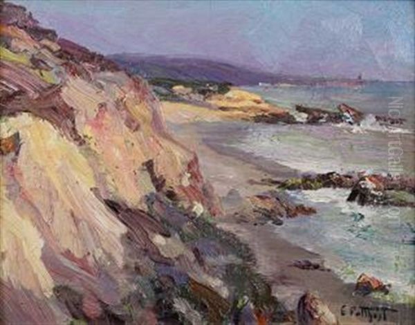 Bluffs By The Coast Oil Painting by Edward Henry Potthast