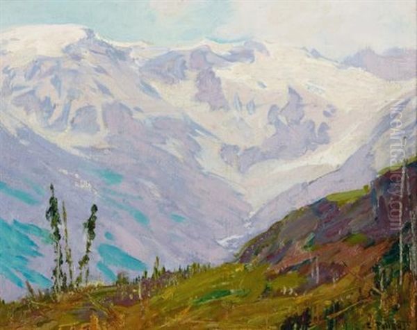 Canadian Rockies Oil Painting by Edward Henry Potthast