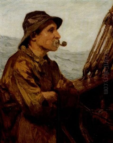 The Fisherman Oil Painting by Edward Henry Potthast