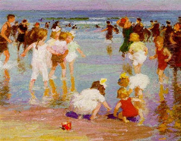 Happy Days Oil Painting by Edward Henry Potthast