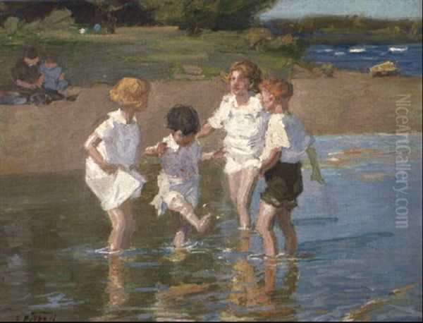 Summer Joys Oil Painting by Edward Henry Potthast