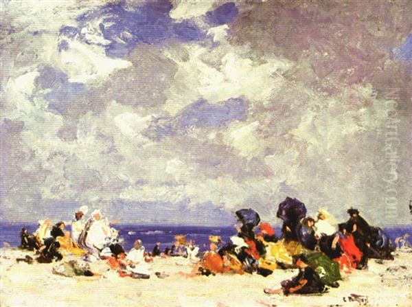 Sunday Afternoon Oil Painting by Edward Henry Potthast