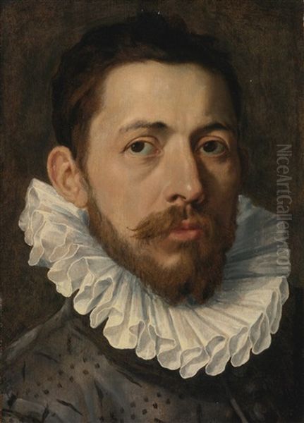 Portrait Of A Man Oil Painting by Frans Pourbus the Elder