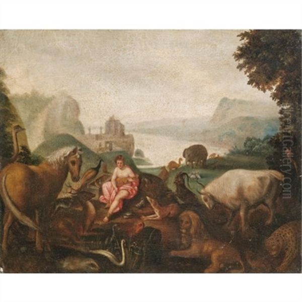 Orpheus And The Animals by Frans Pourbus the Elder