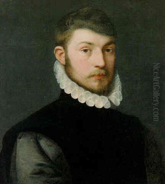 Portrait De Monsieur Leclerc by Frans Pourbus the Elder