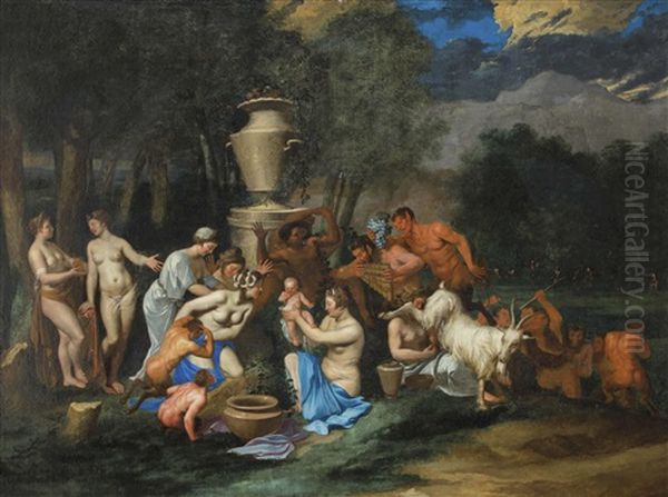 Nymphen Oil Painting by Nicolas Poussin