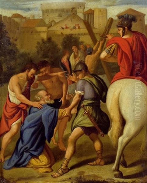 Andreasmarter Oil Painting by Nicolas Poussin