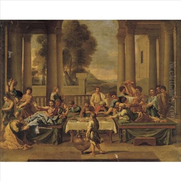 Penance, One Of The Seven Sacraments Oil Painting by Nicolas Poussin