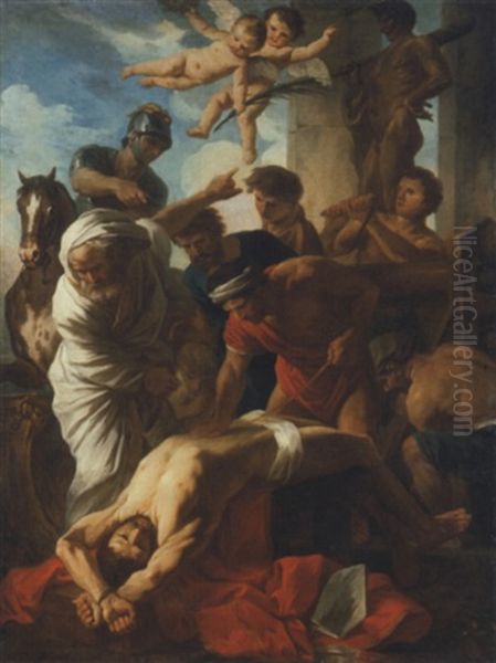 Le Martyre De Saint Erasme by Nicolas Poussin