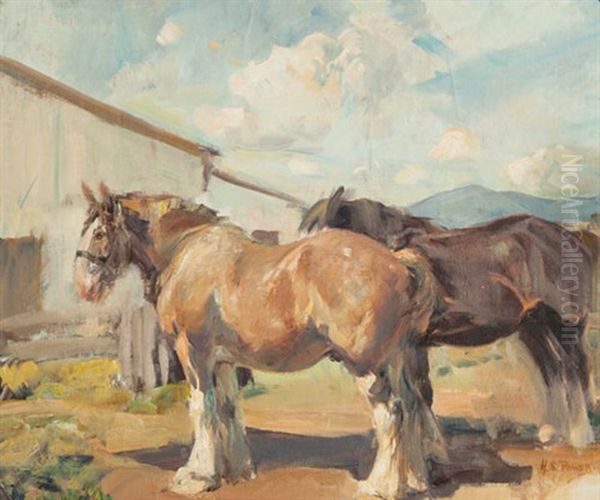 Working Horses by Harold Septimus Power