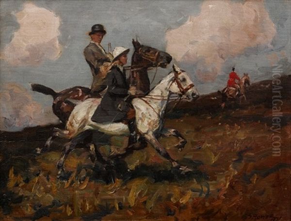 The Riders (the First Day Out) by Harold Septimus Power