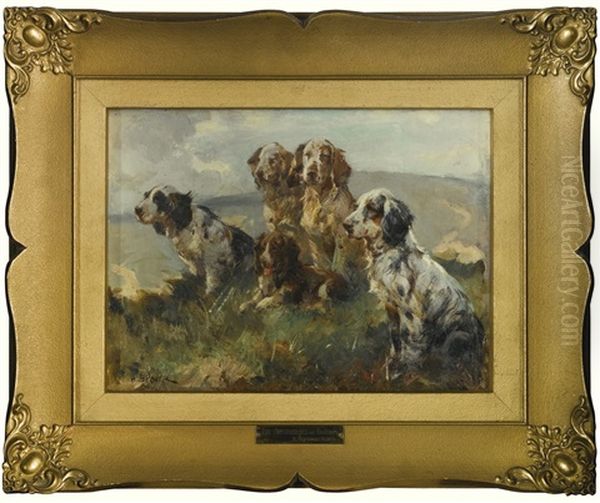 The Aristocrats Of Dogdom Oil Painting by Harold Septimus Power