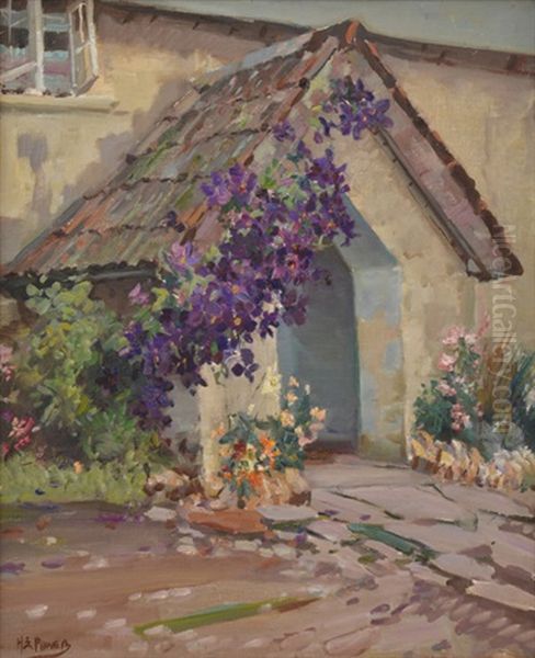 Flowered Archway by Harold Septimus Power