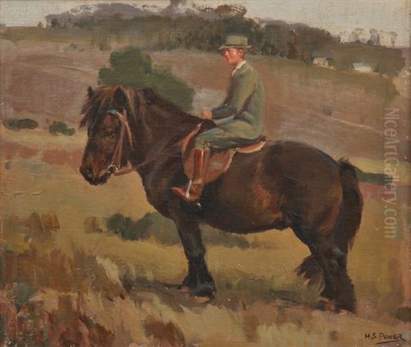 Gentleman On A Horse by Harold Septimus Power