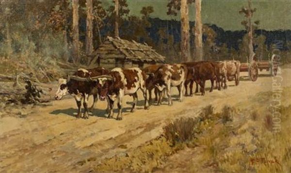 The Bullock Team by Harold Septimus Power