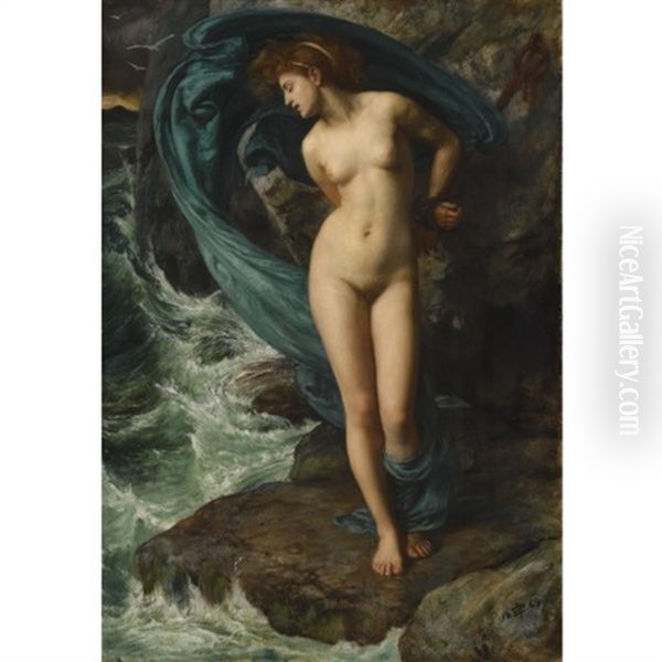 Andromeda Oil Painting by Edward John Poynter