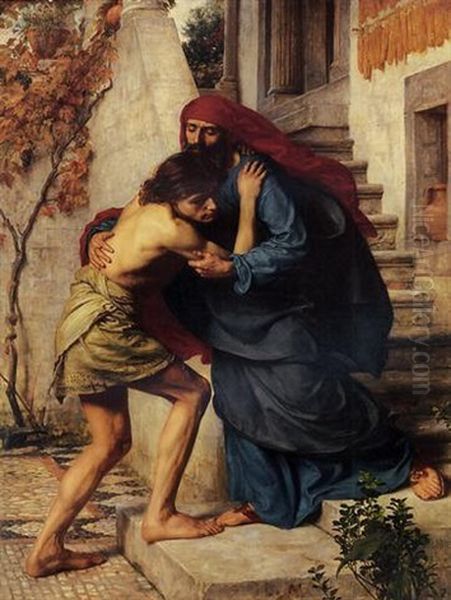 The Prodigal's Return Oil Painting by Edward John Poynter