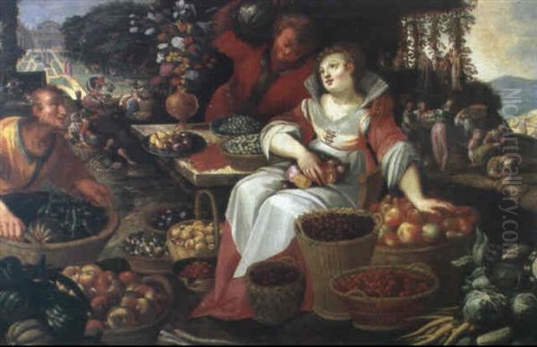 Allegorie De L'ete Oil Painting by  Pozzoserrato