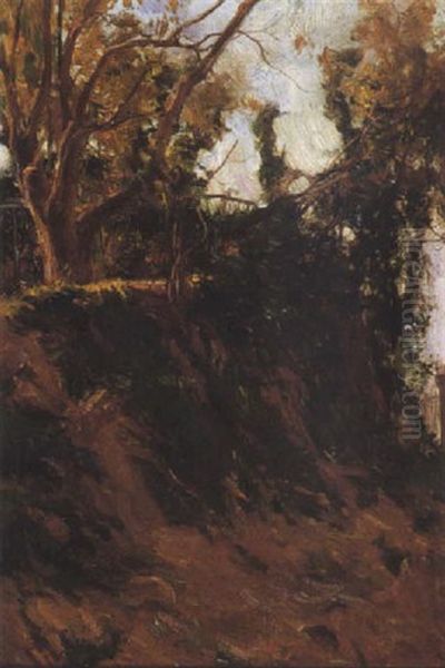 El Monasterio De Piedra Oil Painting by Francisco Pradilla y Ortiz