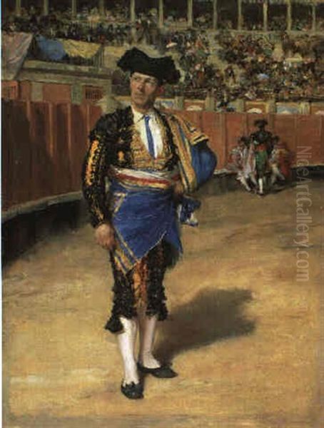 Der Matador Oil Painting by Francisco Pradilla y Ortiz