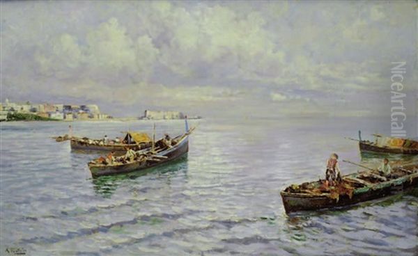 Partenza Per La Pesca by Attilio Pratella