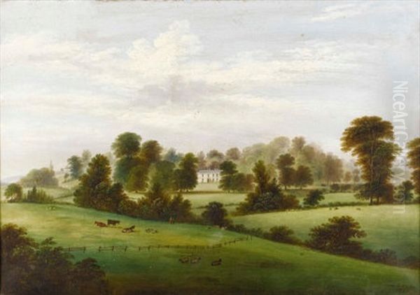 Untitled, Plantation Oil Painting by Henry Cheever Pratt