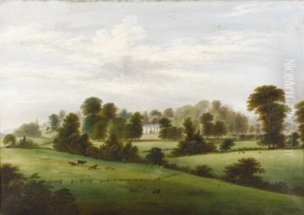 Untitled, Plantation Oil Painting by Henry Cheever Pratt