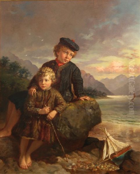 The Young Sailors Oil Painting by Jonathan Pratt