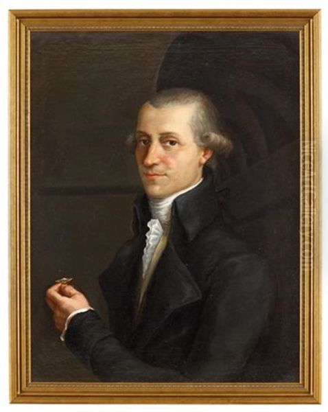 Portrait Of Morgan Lewis (1754-1844) At Age 42 Oil Painting by Matthew Pratt