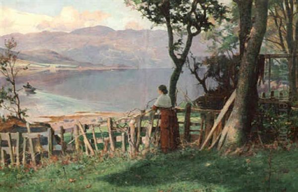 Fare Thee Well Oil Painting by William M. Pratt