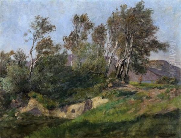 Sommer Auf Bornholm Oil Painting by Hermann Prell