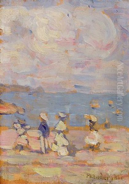 St. Malo Oil Painting by Maurice Prendergast