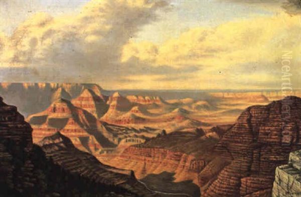 Grand View, Grand Canyon National Park, Arizona Oil Painting by Levi Wells Prentice