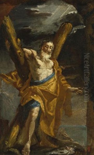 Saint Andrew Oil Painting by Mattia Preti