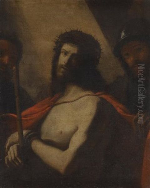 Christ Crowned With Thorns Oil Painting by Mattia Preti