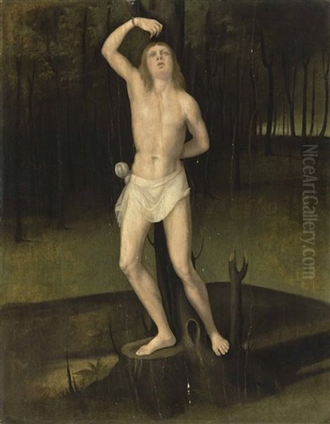 Saint Sebastian by Andrea Previtali