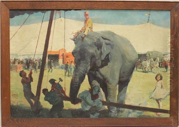 At The Circus by William Meade Prince