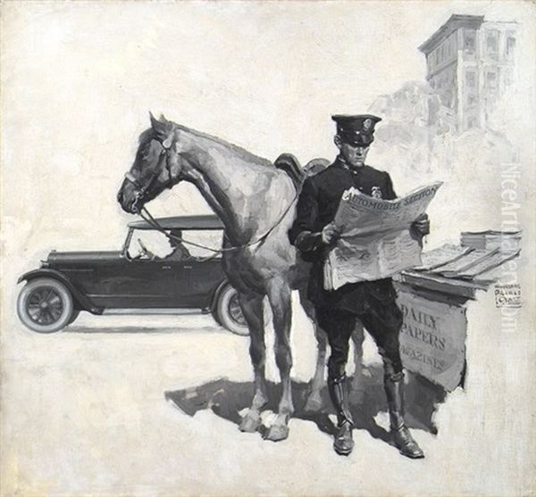 Untitled (illus. For Dodge Bros. Motor Cars) by William Meade Prince