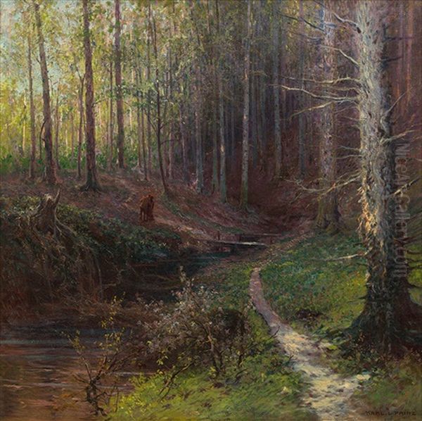 Scenery In The Vienna Woods by Karl Ludwig Prinz